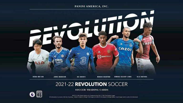 2021-22 PANINI Revolution Premier League Soccer Cards - Header