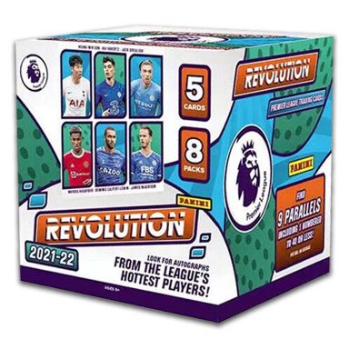 2021-22 PANINI Revolution Premier League Soccer Cards - Hobby Box