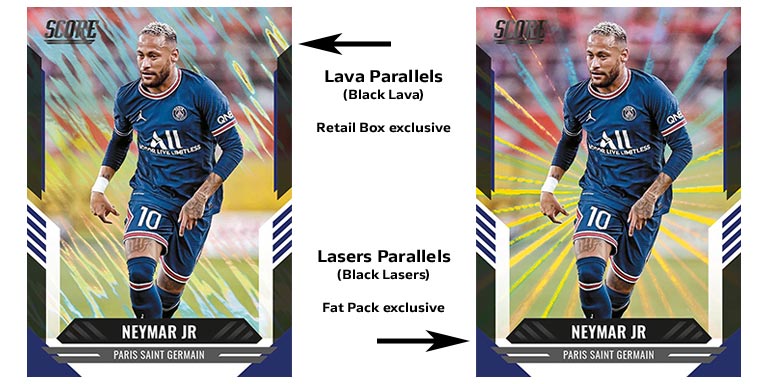 2021-22 PANINI Score FIFA Soccer Trading Cards - Parallels