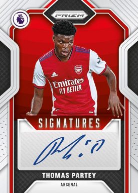 2021-22 PANINI Premier League Soccer Cards - Signatures Autograph Card
