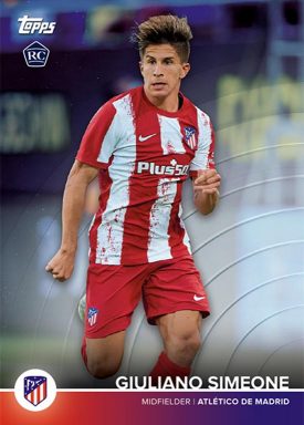 2021-22 TOPPS Atlético de Madrid Official Team Set - Base Card
