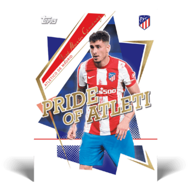 2021-22 TOPPS Atlético de Madrid Official Team Set - Gimenez Pride of Atleti