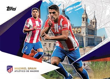 2021-22 TOPPS Atlético de Madrid Official Team Set - Our City Insert