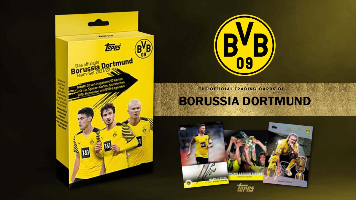 2021-22 Topps Borussia Dortmund Official Team Set Soccer Cards - Header