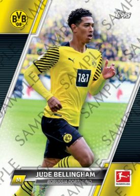 2021-22 TOPPS Bundesliga Japan Edition Soccer Cards - Base Card Bellingham