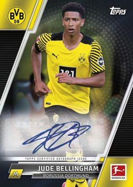 2021-22 TOPPS Bundesliga Soccer Cards - Base Autograph