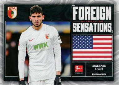 2021-22 TOPPS Bundesliga Soccer Cards - Foreign Bundesliga Sensations Insert