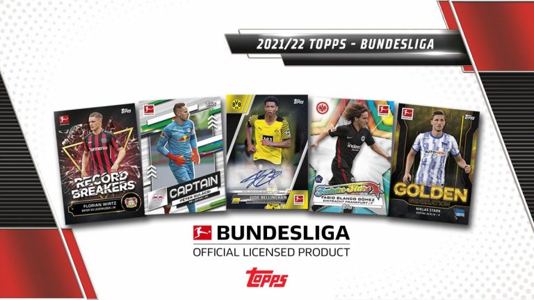2021-22 TOPPS Bundesliga Soccer Cards - Header