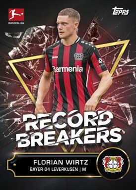 2021-22 TOPPS Bundesliga Soccer Cards - Record Breaker Insert