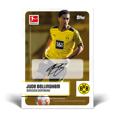 2021-22 TOPPS Bundesliga Stars of the Season Soccer Cards - Bellingham