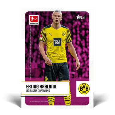 2021-22 TOPPS Bundesliga Stars of the Season Soccer Cards - Haaland