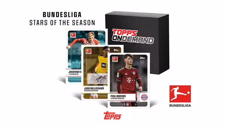 2021-22 TOPPS Bundesliga Stars of the Season Soccer Cards - Header