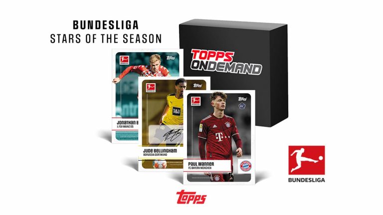 2021-22 TOPPS Bundesliga Stars of the Season Soccer Cards - Header