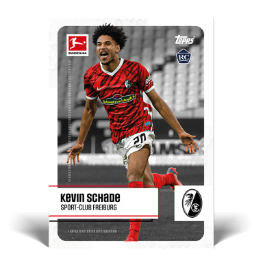2021-22 TOPPS Bundesliga Stars of the Season Soccer Cards - Schade