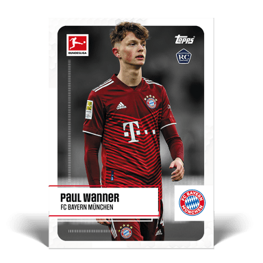 2021-22 TOPPS Bundesliga Stars of the Season Soccer Cards - Wanner