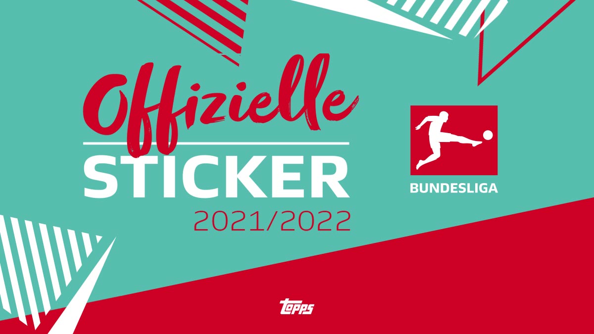 2022 Nr 317 Lucas Alario Topps Bundesliga 21/22 Offizielle Sticker 2021 