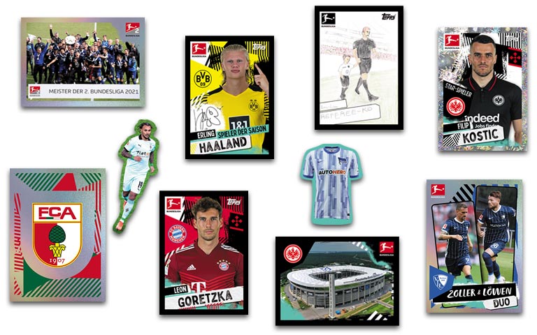 TOPPS Bundesliga 2021/22 Sticker - Stickerpreview