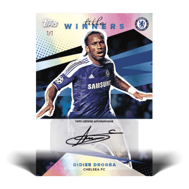 2021-22 TOPPS Chelsea FC Official Team Set Soccer Cards - Drogba
