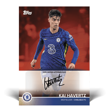 2021-22 TOPPS Chelsea FC Official Team Set Soccer Cards - Havertz