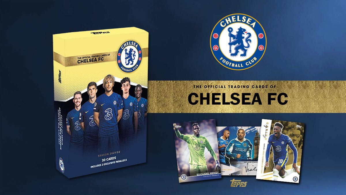 2021-22 TOPPS Chelsea FC Official Team Set Soccer Cards - Header