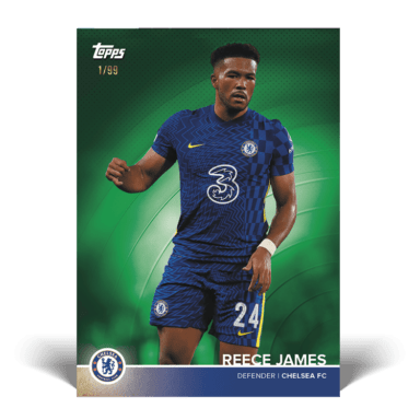 2021-22 TOPPS Chelsea FC Official Team Set Soccer Cards - James