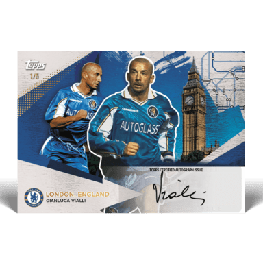 2021-22 TOPPS Chelsea FC Official Team Set Soccer Cards - Vialli