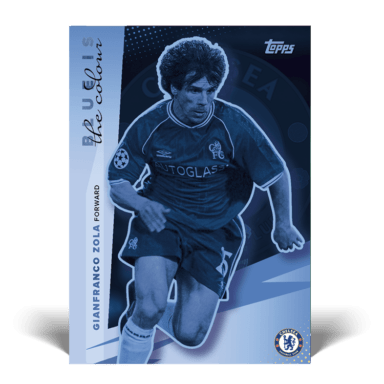 2021-22 TOPPS Chelsea FC Official Team Set Soccer Cards - Zola