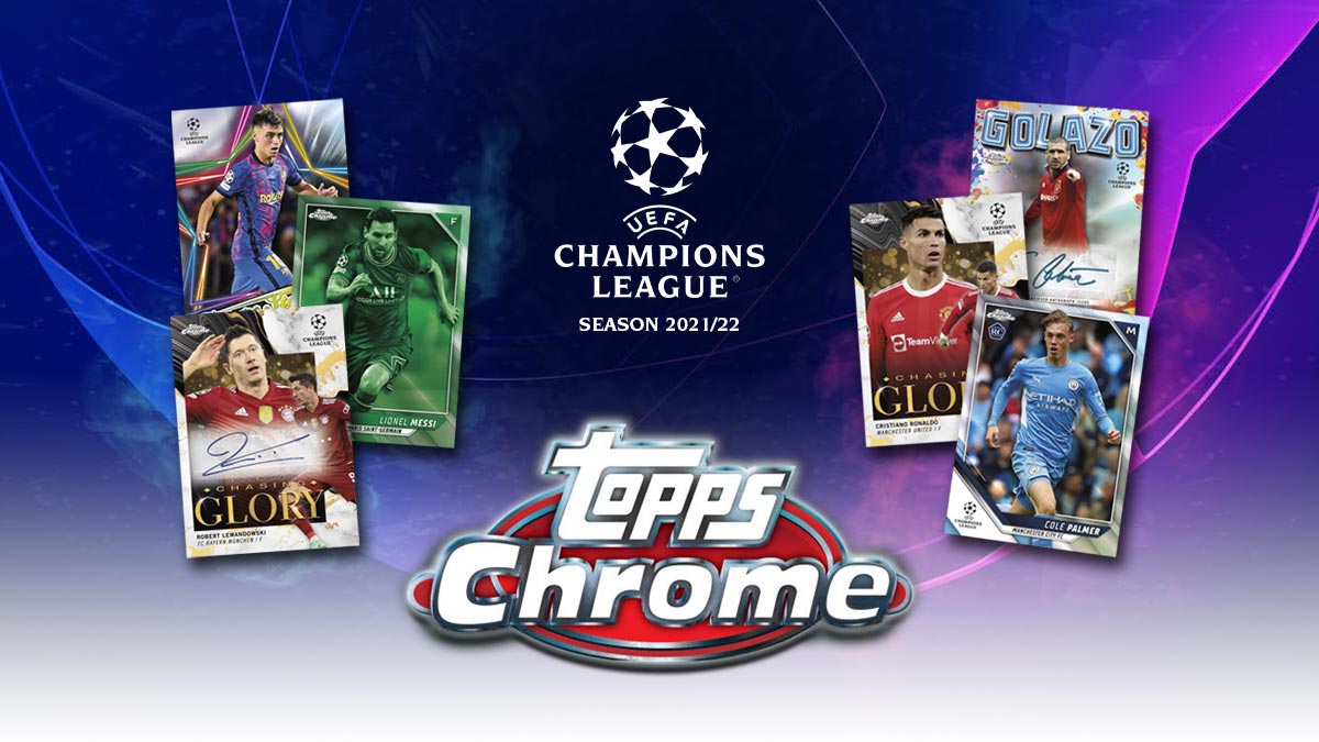 2021-22 TOPPS Chrome UEFA Champions League Soccer Cards - Header