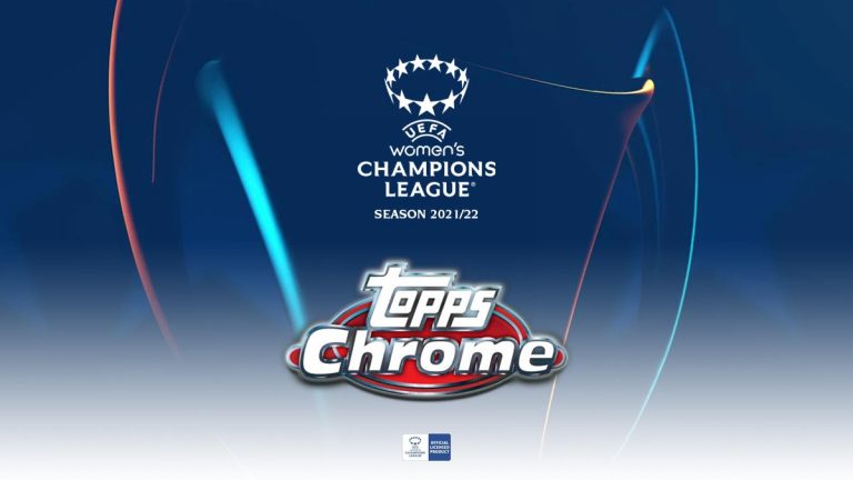 2021-22 TOPPS Chrome UEFA Women's Champions League Soccer Cards - Header