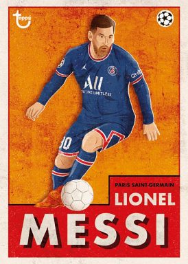 2021-22 TOPPS Deco UEFA Champions League Soccer Cards - Artistry Insert