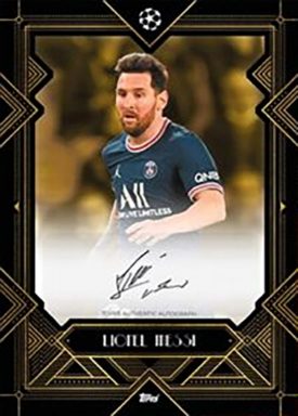 2021-22 TOPPS Deco UEFA Champions League Soccer Cards - Base Autograph