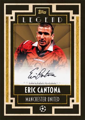 2021-22 TOPPS Deco UEFA Champions League Soccer Cards - Legend Autograph