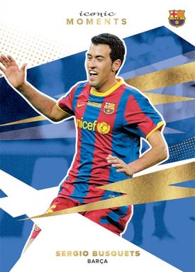 2021-22 TOPPS FC Barcelona Official Team Set Soccer Cards - Busquets