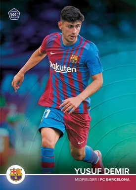 2021-22 TOPPS FC Barcelona Official Team Set Soccer Cards - Demir
