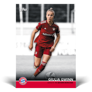 2021-22 TOPPS FC Bayern München Official Team Set Soccer Cards - Gwinn