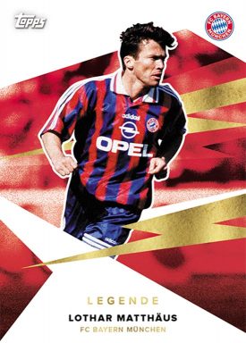 2021-22 TOPPS FC Bayern München Official Team Set Soccer Cards - Legend Card