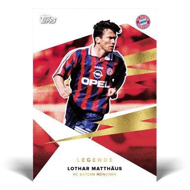 2021-22 TOPPS FC Bayern München Official Team Set Soccer Cards - Matthäus Legend