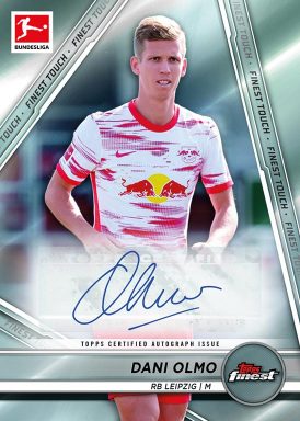 2021-22 TOPPS Finest Bundesliga Soccer Cards - Finest Touch Autograph
