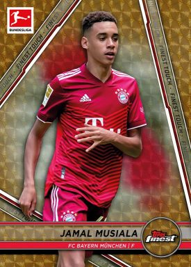 2021-22 TOPPS Finest Bundesliga Soccer Cards - Finest Touch Insert