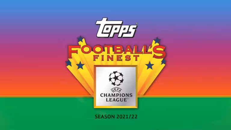 2021-22 TOPPS Finest Flasbacks UEFA Champions League Soccer Cards - Header