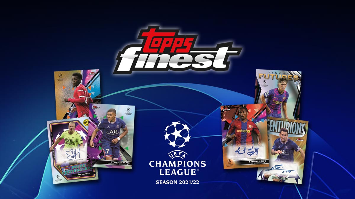 2021-22 TOPPS Finest UEFA Champions League Soccer Cards - Header