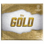 2021-22 TOPPS Gold UEFA Champions League Soccer Cards - Box