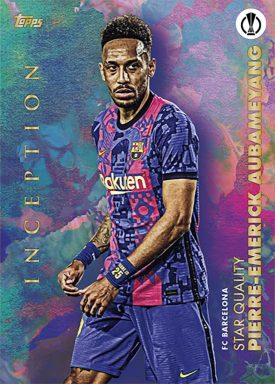 2021-22 TOPPS Inception UEFA Club Competitions Soccer Cards - Base Card