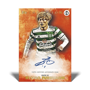2021-22 TOPPS Inception UEFA Club Competitions Soccer Cards - Furuhashi