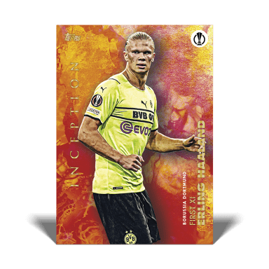 2021-22 TOPPS Inception UEFA Club Competitions Soccer Cards - Haaland