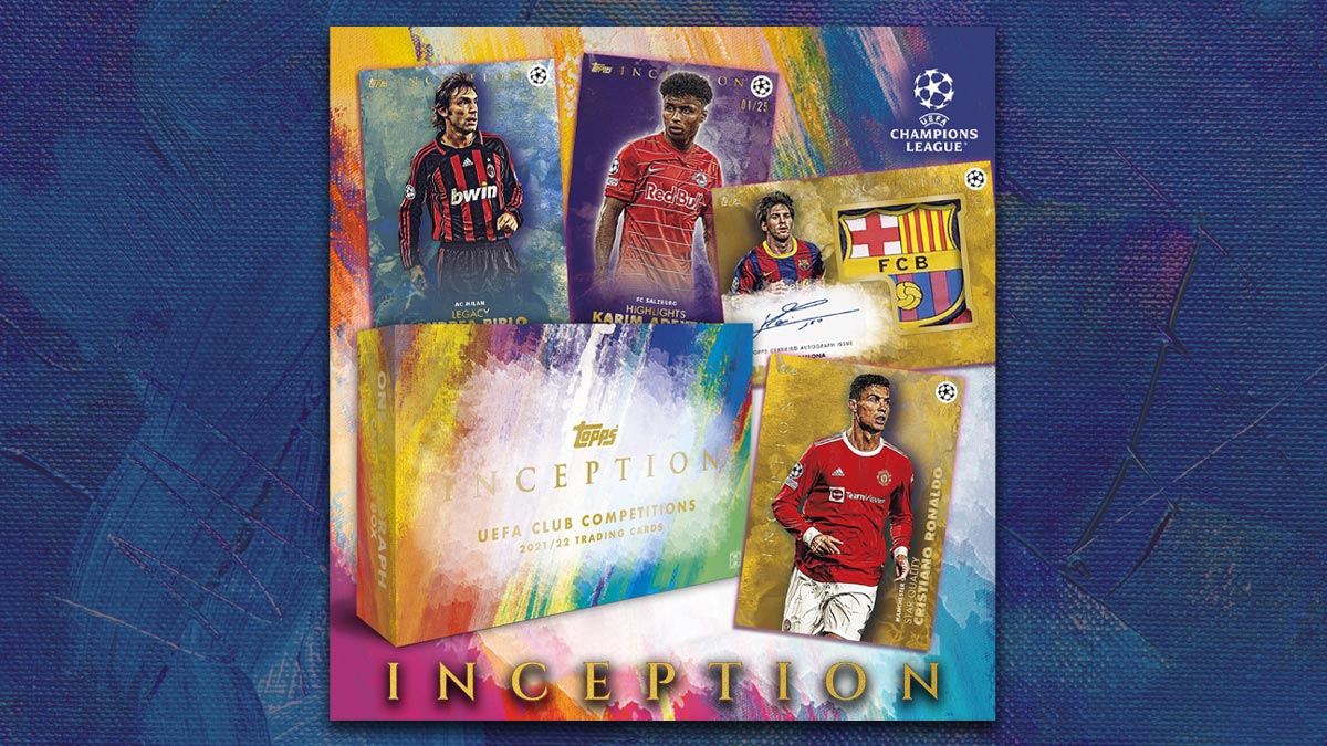 2021-22 TOPPS Inception UEFA Club Competitions Soccer Cards - Header