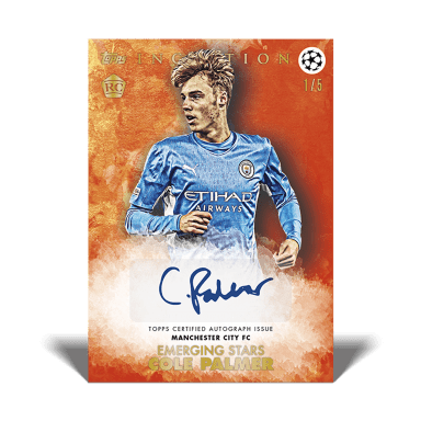 2021-22 TOPPS Inception UEFA Club Competitions Soccer Cards - Palmer