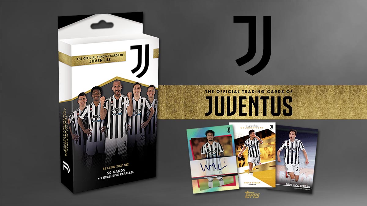 2021-22 TOPPS Juventus Official Team Set Soccer Cards - Header