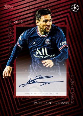 2021-22 TOPPS Knockout UEFA Champions League Soccer Cards - Autograph Card