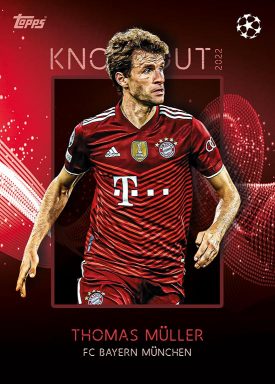 2021-22 TOPPS Knockout UEFA Champions League Soccer Cards - Müller